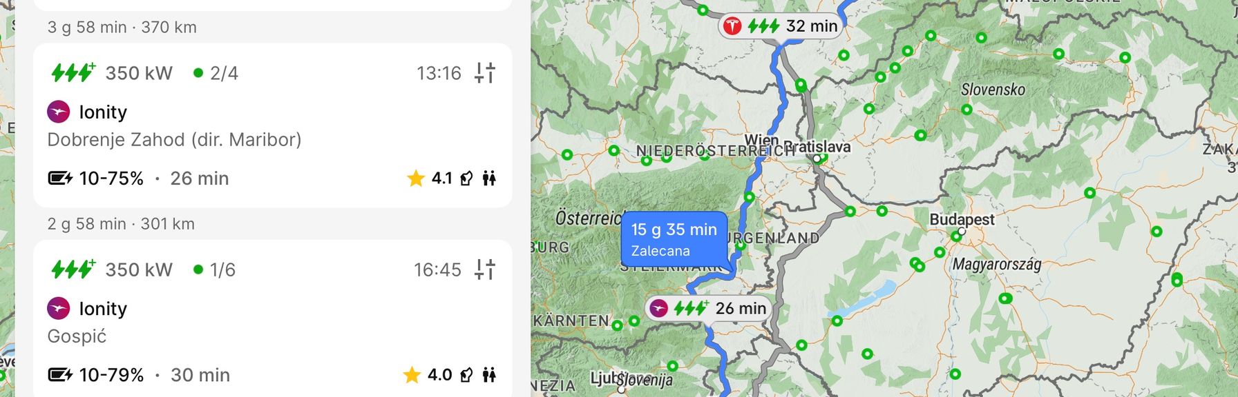 Jak zaplanować trasę samochodem elektrycznym? Poradnik ABRP